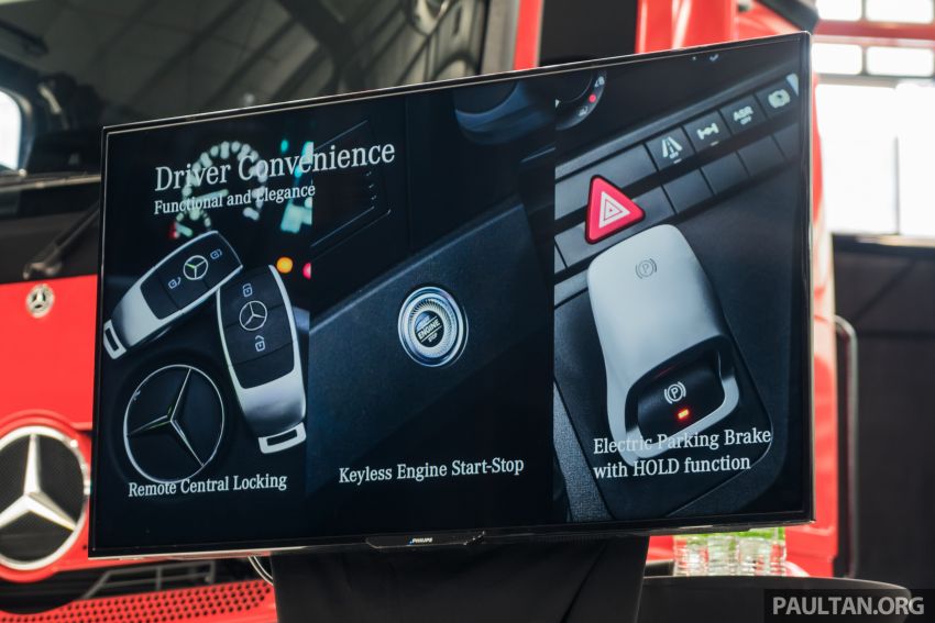 2020 Mercedes-Benz Actros launched in Malaysia – AEB, adaptive cruise control, touchscreen on lorry Image #1155820