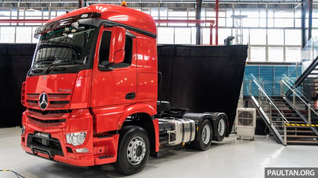 Mercedes-Benz Actros 2020 dilancarkan di Malaysia — AEB, kawalan melayar adaptif, skrin sentuh pada lori