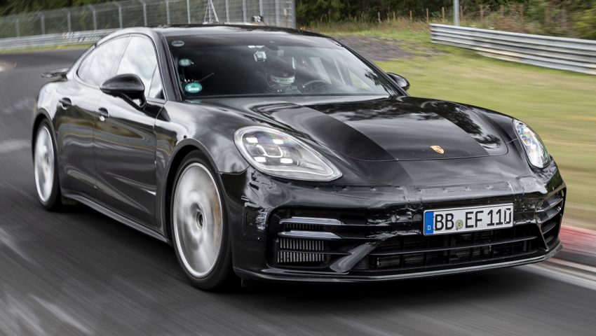 2020 Porsche Panamera facelift teased, achieves new executive sedan Nürburgring lap record of 7:29.81 1162929