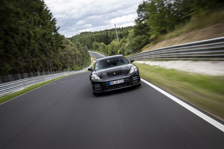 2020 Porsche Panamera facelift teased, achieves new executive sedan Nürburgring lap record of 7:29.81 1162930