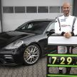 2020 Porsche Panamera facelift teased, achieves new executive sedan Nürburgring lap record of 7:29.81