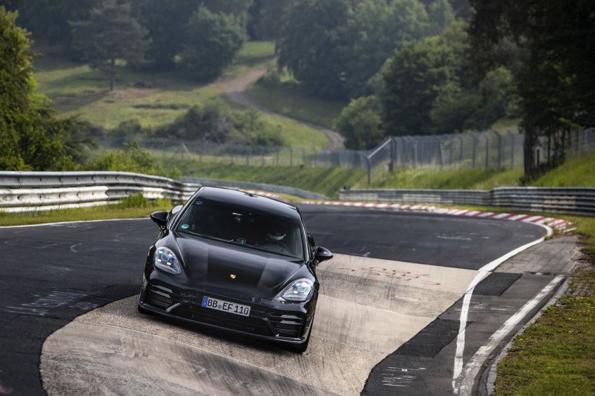 2020 Porsche Panamera facelift teased, achieves new executive sedan Nürburgring lap record of 7:29.81 1162934