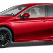 Toyota Camry Black Edition dilancarkan di Jepun, raikan 40-tahun kemunculan Toyota Celica Camry