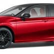 Toyota Camry Black Edition released in Japan to celebrate the original Celica Camry’s 40th anniversary