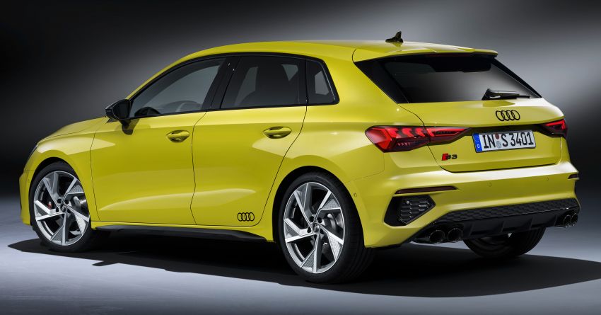 Audi S3 Sedan, Sportback 2021 diperkenal – pesaing AMG A35 dengan kuasa 310 PS dan 400 Nm tork, AWD 1159024
