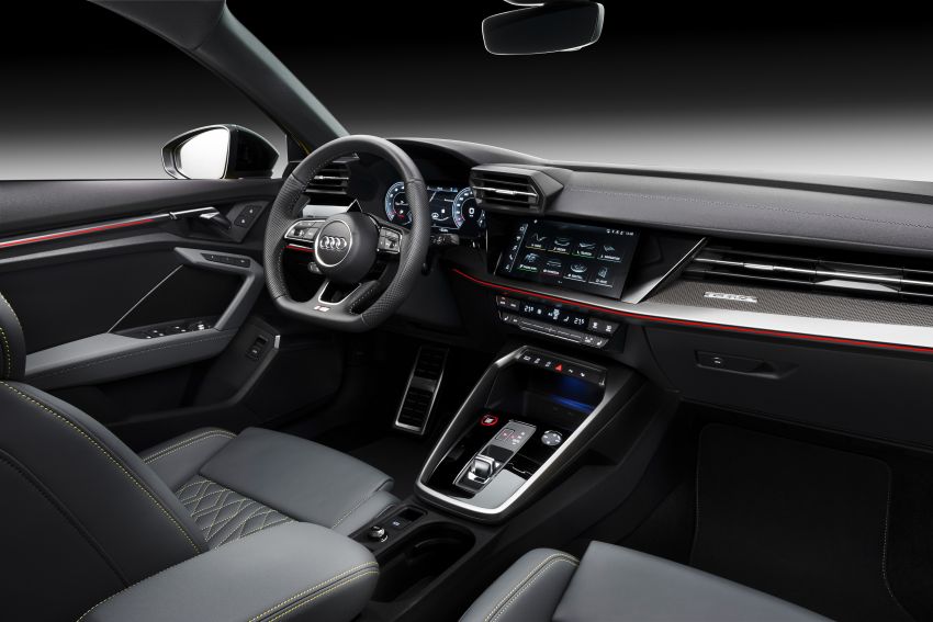 Audi S3 Sedan, Sportback 2021 diperkenal – pesaing AMG A35 dengan kuasa 310 PS dan 400 Nm tork, AWD 1159059
