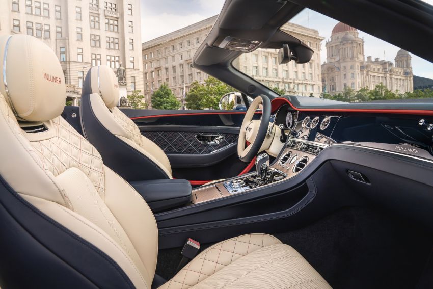 Bentley Continental GT Mulliner Convertible 2021 – tunjuk hasil kerja lebih teliti, enjin W12 635 hp, 900 Nm 1155048
