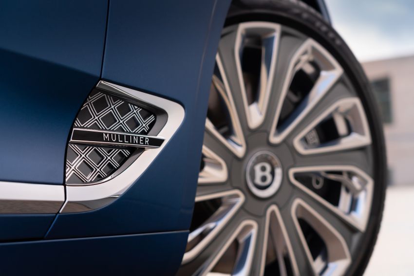 Bentley Continental GT Mulliner Convertible 2021 – tunjuk hasil kerja lebih teliti, enjin W12 635 hp, 900 Nm 1155047