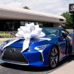 First Lexus LC 500 Convertible delivered to auction winner in the US – USD2 million to go to two charities