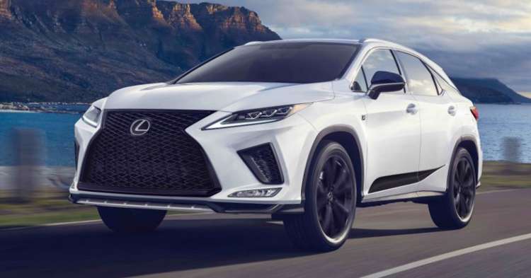 Lexus Rx Black Line Gif 2021 Lexus RX Black Line - special edition, 1,000 units - paultan.org