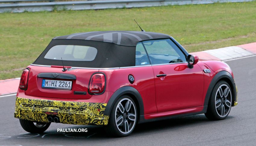 SPYSHOTS: 2021 MINI Cooper S Convertible facelift 1165629