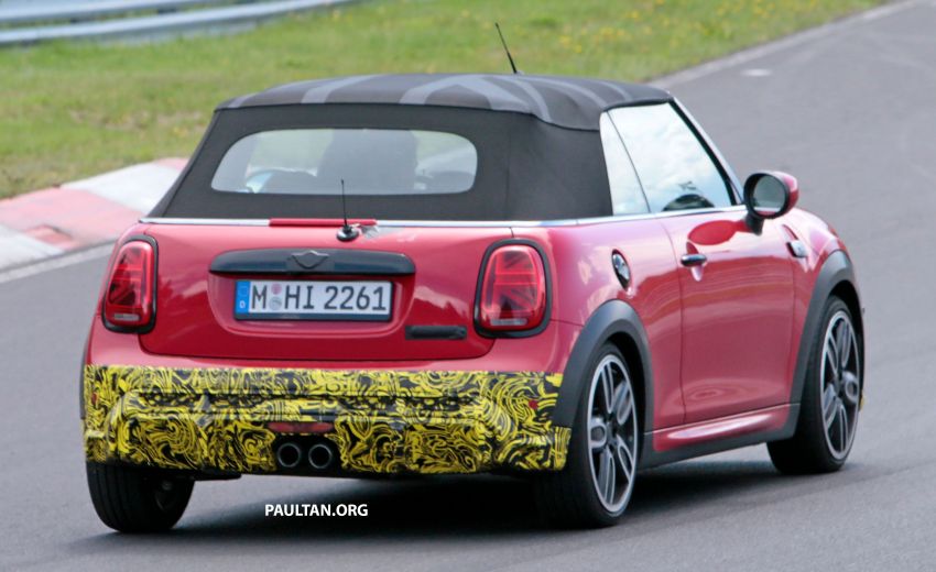 SPYSHOTS: 2021 MINI Cooper S Convertible facelift 1165628