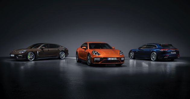 2020 Porsche Panamera facelift – 630 PS/820 Nm Turbo S; PHEV 4S E-Hybrid with 54 km electric range