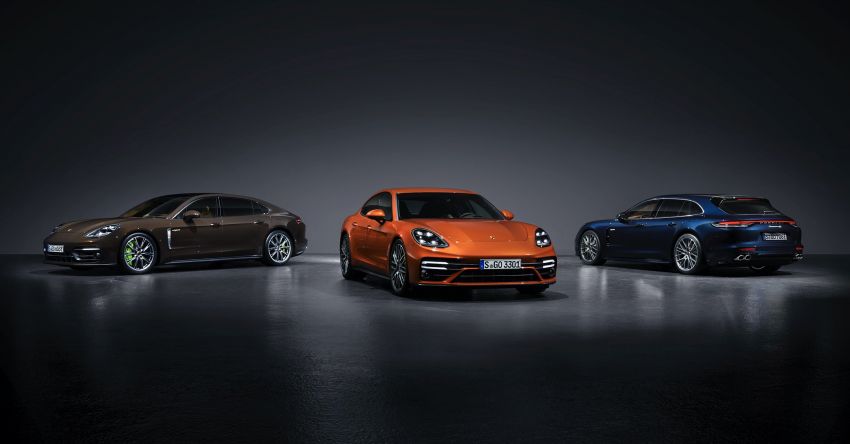 2020 Porsche Panamera facelift – 630 PS/820 Nm Turbo S; PHEV 4S E-Hybrid with 54 km electric range 1167172
