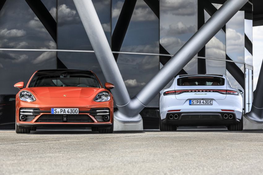 2020 Porsche Panamera facelift – 630 PS/820 Nm Turbo S; PHEV 4S E-Hybrid with 54 km electric range 1167468