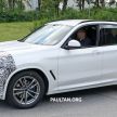 SPYSHOTS: G01 BMW X3 LCI seen testing in public