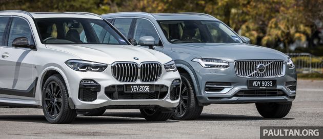 GALLERY: 2020 BMW X5 xDrive45e vs Volvo XC90 T8 – Malaysia’s best-selling PHEV SUV models side-by-side