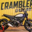 2020 Scrambler Icon Dark now in Malaysia, RM49,900