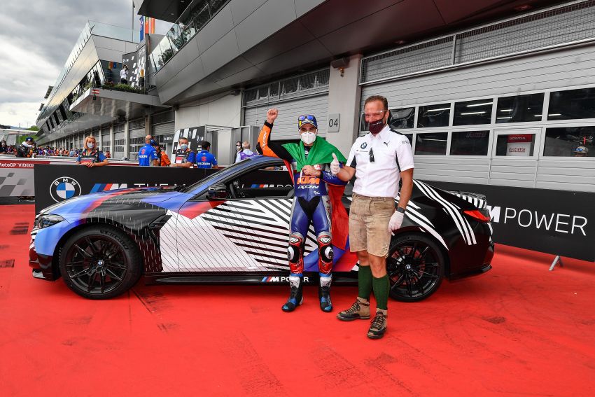 2021 BMW M4 presented to MotoGP Styria winner Oliveira ahead of coupe’s September official debut 1166107