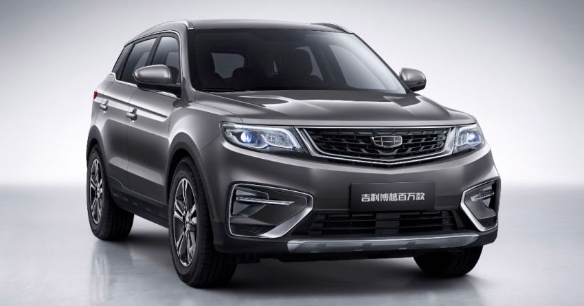 Special edition Geely Boyue gets Proton X70’s Infinite Weave grille in China to mark million-unit milestone 1157805