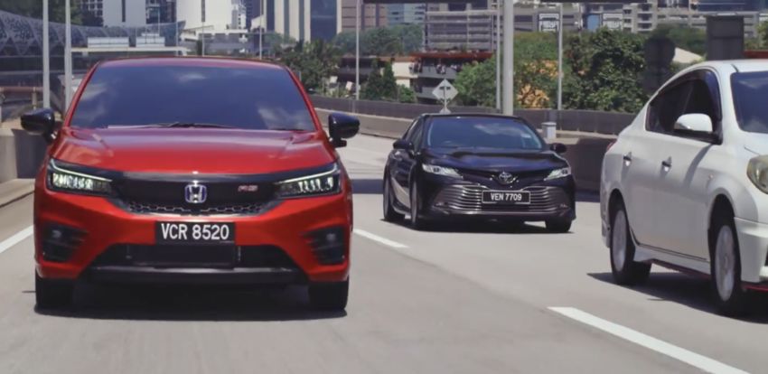 VIDEO: Honda City RS i-MMD hibrid bersenda dengan Toyota Vios, Camry, Perodua Bezza dan Nissan Almera 1160734
