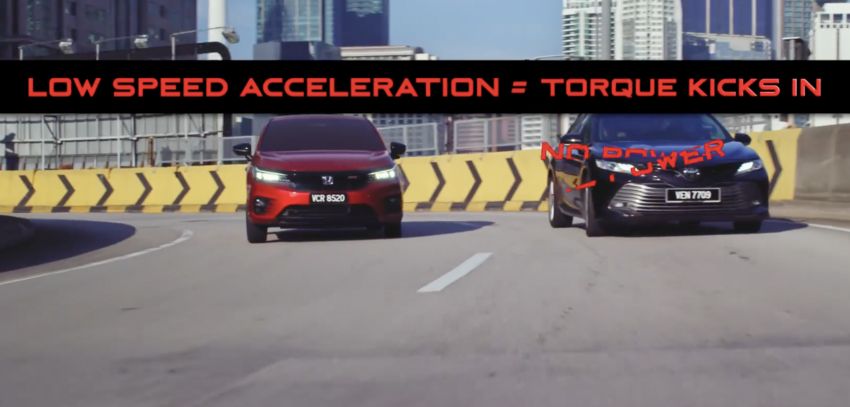 VIDEO: Honda City RS i-MMD hibrid bersenda dengan Toyota Vios, Camry, Perodua Bezza dan Nissan Almera 1160730