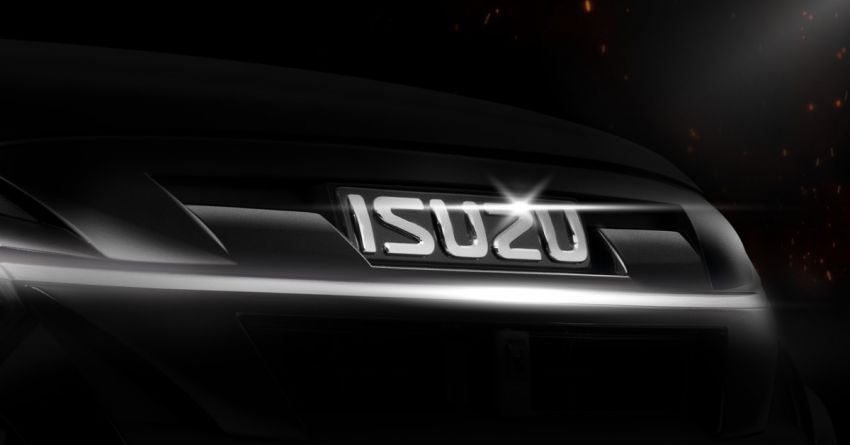 Isuzu D-Max Stealth edition teased – August 6 launch 1154344