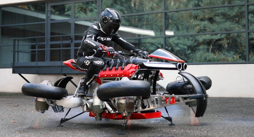 Malaysia’s flying car? Here’s the Lazareth LMV 496 flying motorcycle from France, and it actually flies 1155553