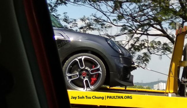 2020 MINI John Cooper Works GP seen in Malaysia