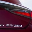 2021 Lexus ES gains AWD, Black Line Special Edition