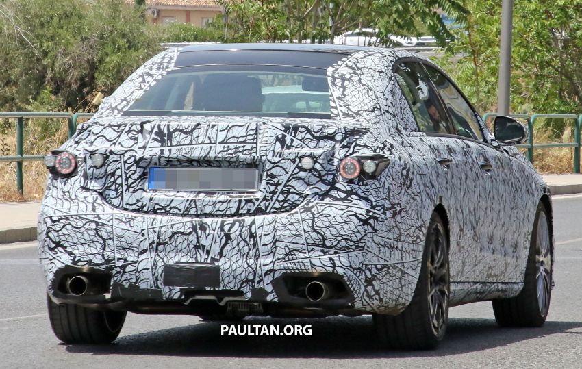 SPIED: Mercedes-AMG C53 seen in hot weather tests; possible 2.0L turbo replacement for M276 3.0L V6? 1155583