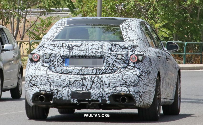 SPIED: Mercedes-AMG C53 seen in hot weather tests; possible 2.0L turbo replacement for M276 3.0L V6? 1155582