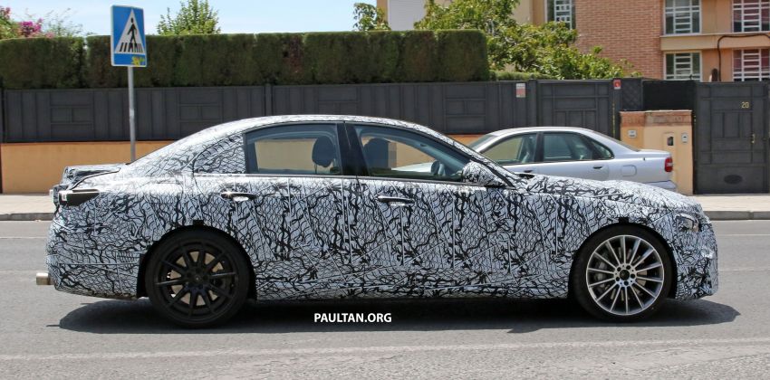 SPIED: Mercedes-AMG C53 seen in hot weather tests; possible 2.0L turbo replacement for M276 3.0L V6? 1155587