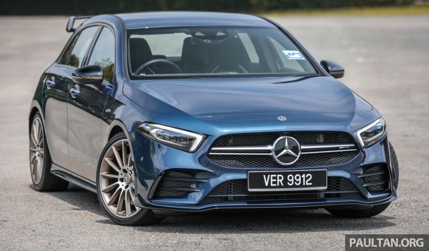 GALERI: Mercedes-AMG A35 4Matic Edition 1 W177 — harga dari RM367k, 2.0L turbo, 306 PS / 400 Nm 1158794