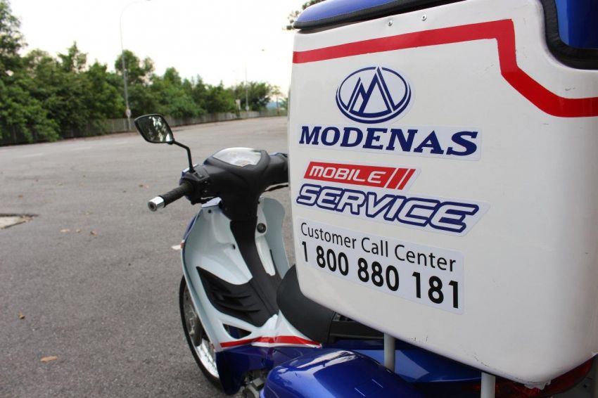 Modenas sediakan khidmat servis motosikal bergerak 1160609