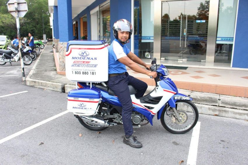 Modenas sediakan khidmat servis motosikal bergerak 1160607