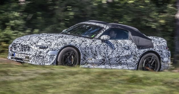 R232 Mercedes-Benz SL teased – AMG takes over