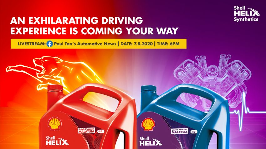 Shell Helix – new fully-synthetic oils to be detailed in digital launch today, watch it live on Facebook at 6pm 1156798