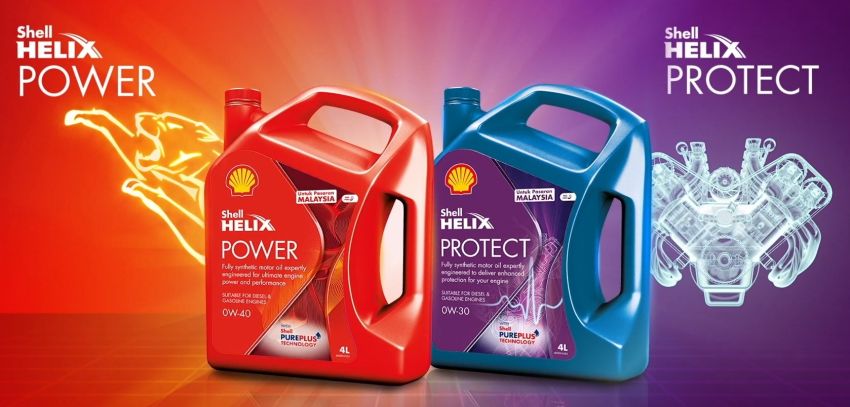 Shell Helix Power and Helix Protect – fully-synthetic engine oils aimed at different driver requirements 1157271
