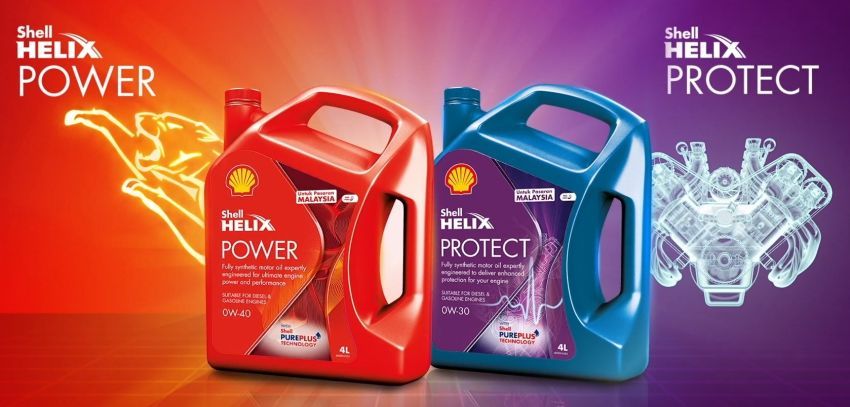 Shell Helix Power dan Helix Protect – minyak enjin sintetik penuh untuk dua keperluan yang berbeza 1157284