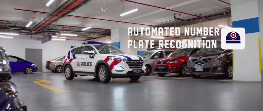 Singapore Police Force enlists Hyundai Tucson patrol vehicles with automated number plate recognition 1154439