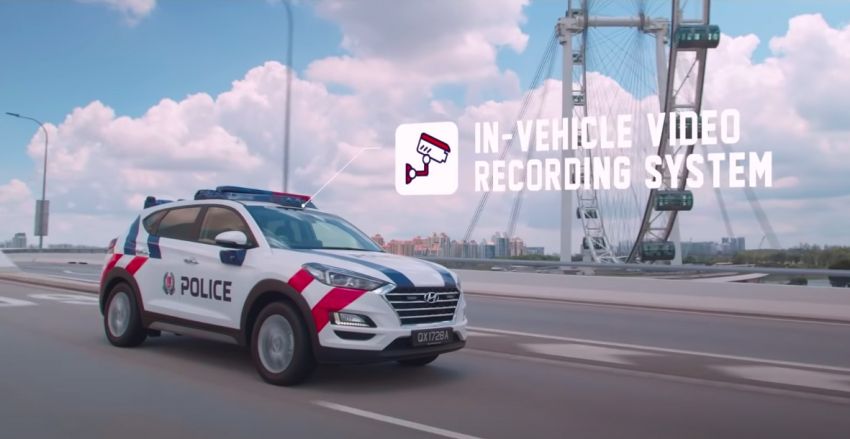 Singapore Police Force enlists Hyundai Tucson patrol vehicles with automated number plate recognition 1154436