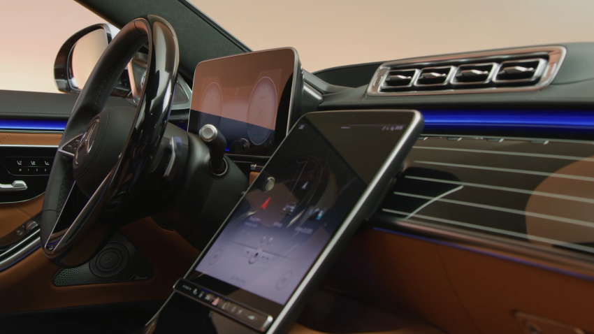 W223 Mercedes-Benz S-Class – videos show interior 1161654