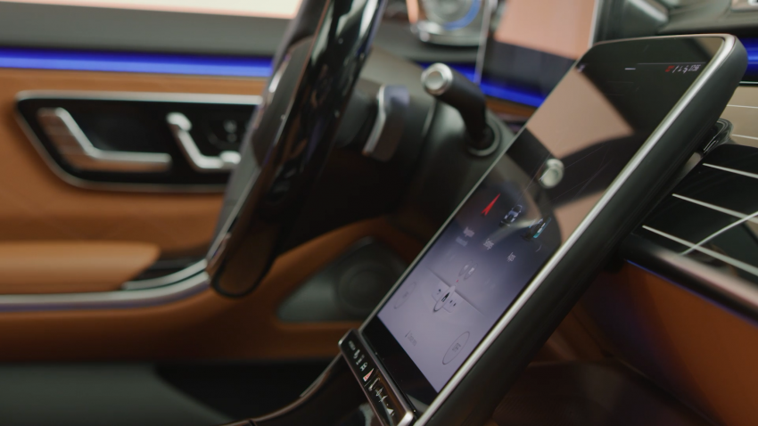 W223 Mercedes-Benz S-Class – videos show interior 1161655