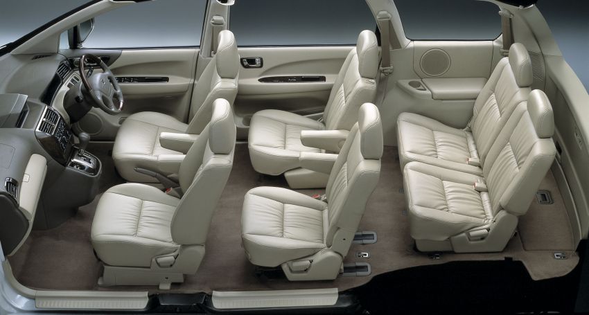 Mitsubishi Grandis, Delica, Space Gear, Pajero – model tujuh tempat duduk Mitsubishi sebelum Xpander 1166875