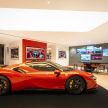 Bilik pameran Ferrari Petaling Jaya berwajah baharu