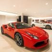 Bilik pameran Ferrari Petaling Jaya berwajah baharu