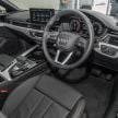 2022 Audi A5 Sportback in Malaysia – 2.0 TFSI quattro now with S line, still no AEB, priced at RM454,162