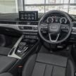 2022 Audi A5 Sportback in Malaysia – 2.0 TFSI quattro now with S line, still no AEB, priced at RM454,162