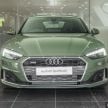 2022 Audi A5 Sportback in Malaysia – 2.0 TFSI quattro now with S line, still no AEB, priced at RM454,162